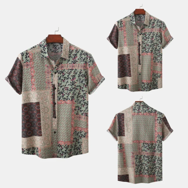 Casual European Size Men's Shirt, designed for comfort and style. Perfect for everyday wear and casual outings, offering — photo 5