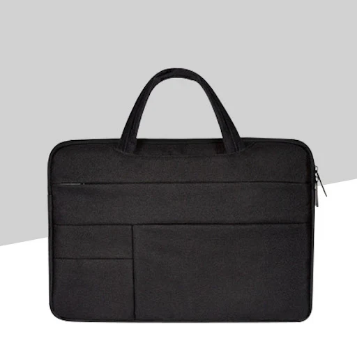 Title 2, Laptop liner bag providing padded, water-resist...