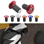 Motorrad Modifikationszubehör Lenkerendgewichte. Erhöhen Sie die Balance und verbessern Sie das Aussehen Ihres Motorrads mit diesen Endgewichten. — foto 10