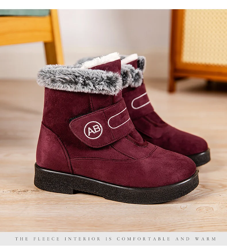 Title 13, Botas de neve femininas de alta qualidade, quen...