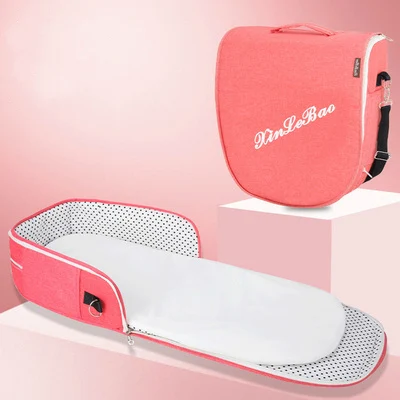 Cuna Plegable Portátil con Bolsa Mamá Desmontable para Bebé, Fácil de Transportar y Usar en Cualquier Lugar, Ideal para Viajes — foto 9