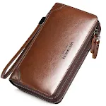 Men's clutch purse. Stylish and practical for carrying essentials. Modern design, secure storage and ideal for any occas — photo 1