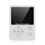 White cross button