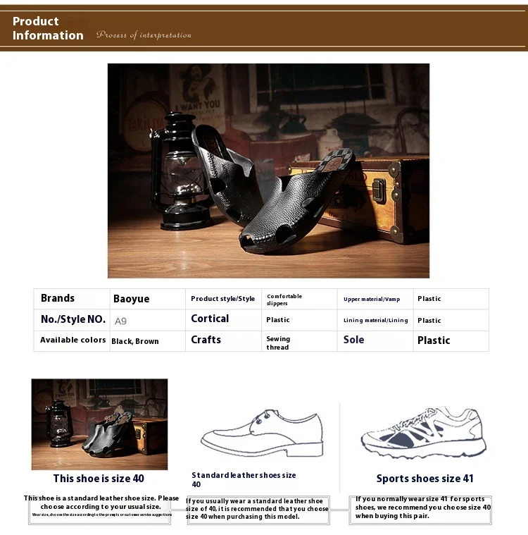 Title 32, Chinelo masculino de plástico à prova dágua co...