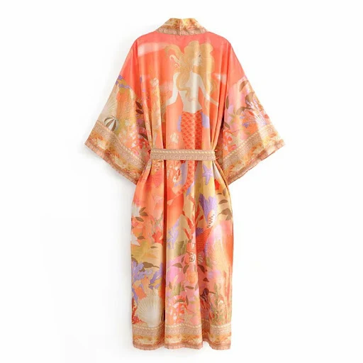 Title 13, Túnica de resort de encaje kimono playa