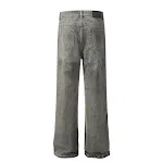 American Retro Distressed Straight Jeans for women, a comfortable fit with a classic vintage style, durable denim, perfe — photo 4