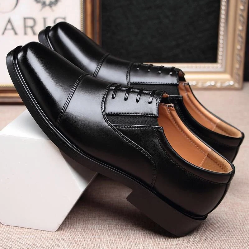 Title 4, Mens leather business casual shoes. Comfortabl...