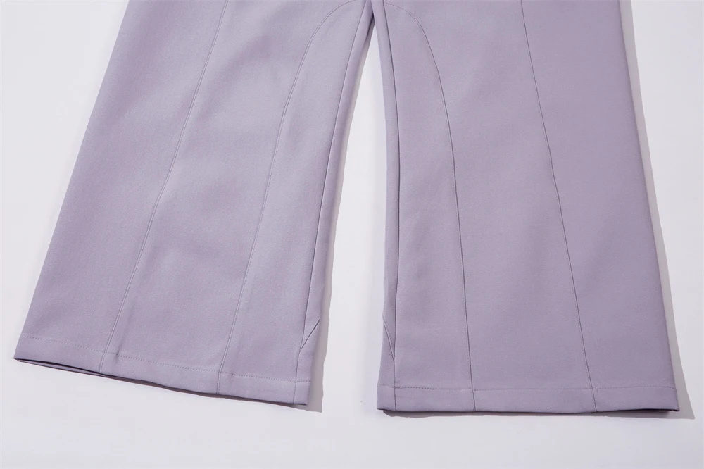 Heren Casual Broek met Split Design en Stiksels — foto 3