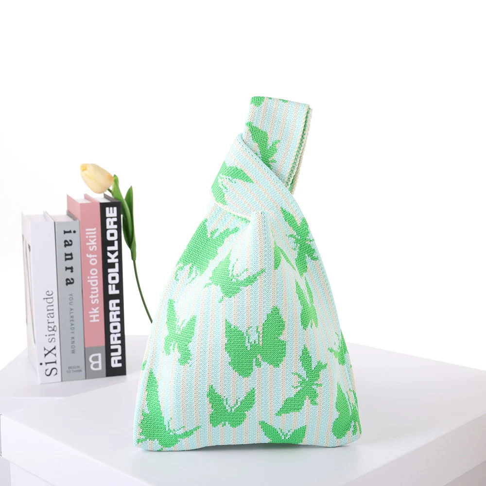 Bolsa de compras de checkerboard listrada em cores listrada — foto 22