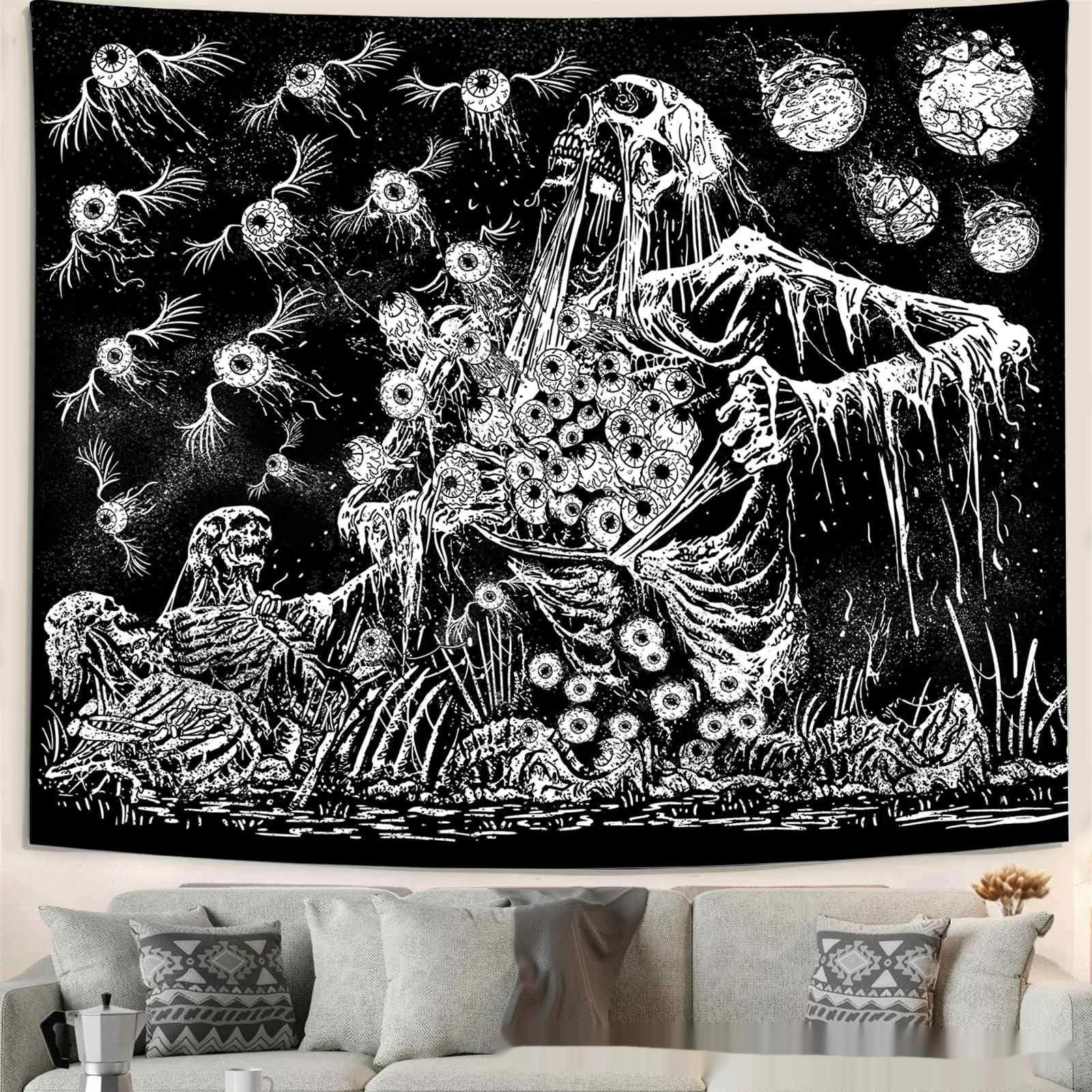 Amazon Nordic Net Hanging Cloth Party Bar UV Fluorescent Tapestry Decoration creates an ideal atmosphere for parties and — photo 9