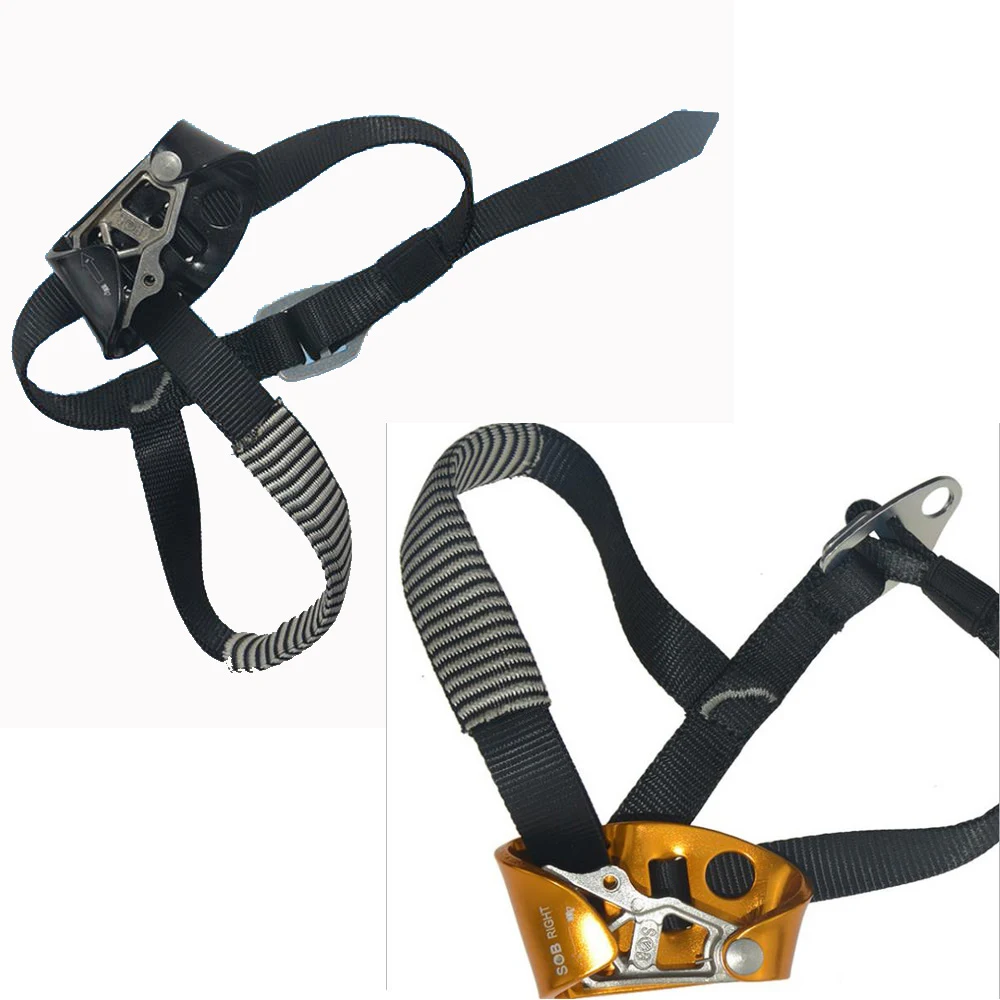 Equipamentos de escalada e montanhismo essenciais para alpinismo seguro. Cordas, cadeirinhas e mais para ascensões desafiadoras e aventuras. — foto 2