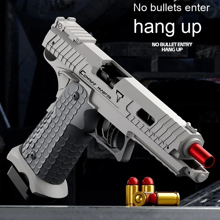Pistola de brinquedo Tactical Master Pull Bolt com lançamento contínuo de cabelo, mecânica e diversão garantida. — foto 11