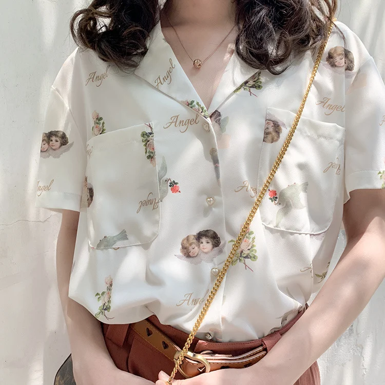 Retro Chiffon V-neck Short Sleeve Dress Perfect for Summer Lightweight and elegant Great for casual wear and special occ — photo 2