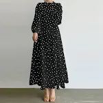 Women's Casual Loose Heart Shape Printed Dress — photo 64