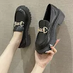 Women's Matte Leather Shoes British Style Thick Bottom offering comfort and style, perfect for everyday wear and a fashi — photo 15