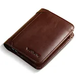 Premium First Layer Leather Wallet. Durable and stylish wallet with multiple compartments for cards, cash and coins. Des — photo 2