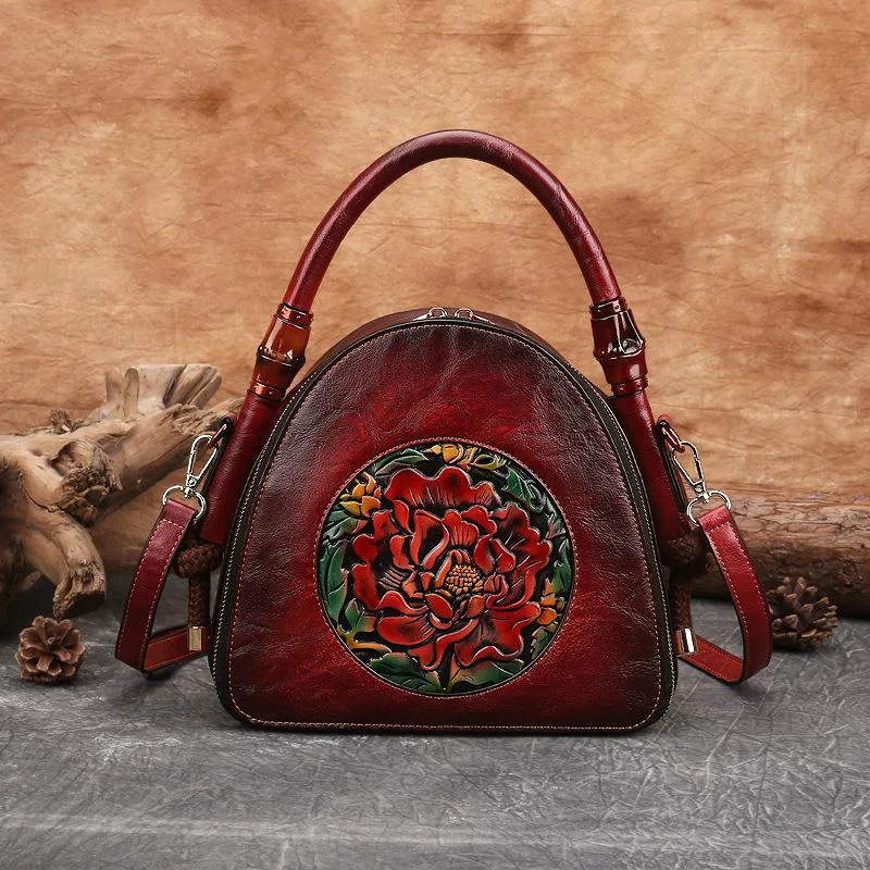 Title 4, Bolsa Literary Handbag National Wind Flower She...