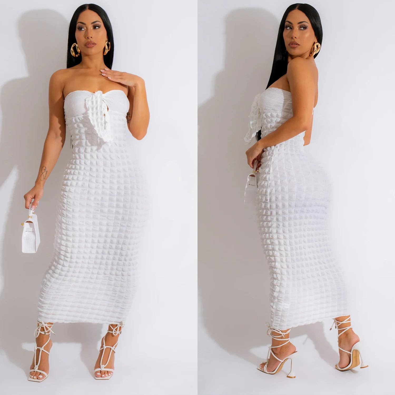 Title 8, Womens Tight Straps Chest-wrapped Dress