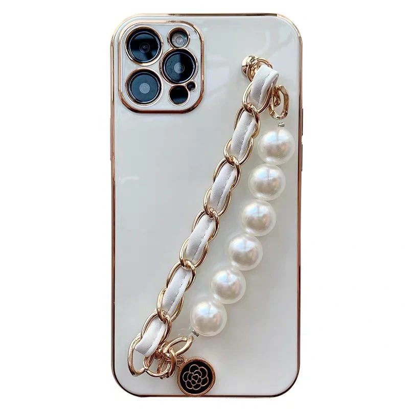 Title 3, Plated Mobile Phone Case with Fine Hole and Pea...