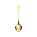 Colher de café para restaurante ocidental Aço inoxidável durável Design elegante Perfeita para café e sobremesas Experiência gastronômica aprimorada — foto 6