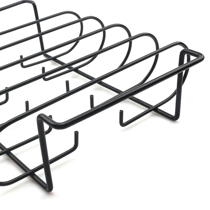 Title 1, Portable Lamb Chop Grid Rack for Courtyard, Non...