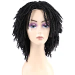 Peruca de trança suja com touca de fibra química. Cabelo estiloso e fácil de usar, ideal para visuais modernos e práticos, sem danificar seus fios. — foto 6