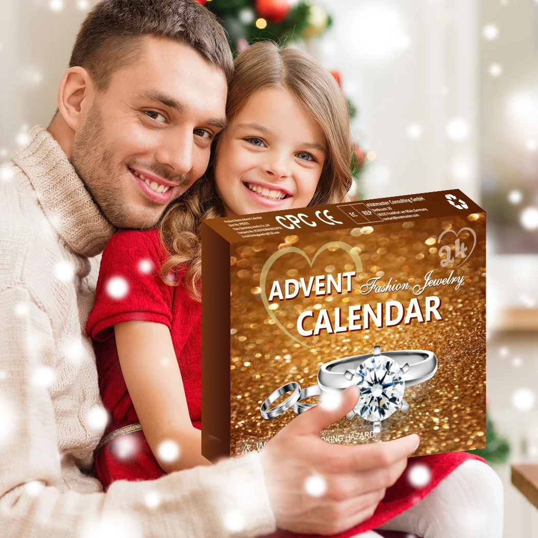 Caixa Cega Conjunto de Decoração de Natal Contagem Regressiva. Crie um clima festivo único com 24 surpresas diárias para sua casa! — foto 5