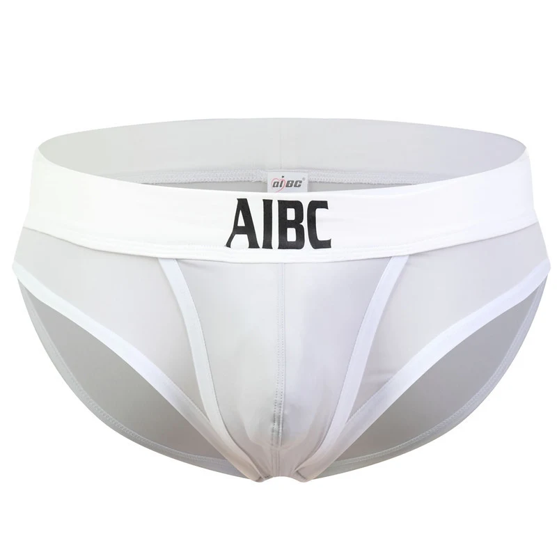 Herren Unterhosen Briefs aus dünner Ice Silk mit niedrigem Bund. Atmungsaktive und leichte Boxershorts für optimalen Komfort und ein frisches Gefühl. — foto 11