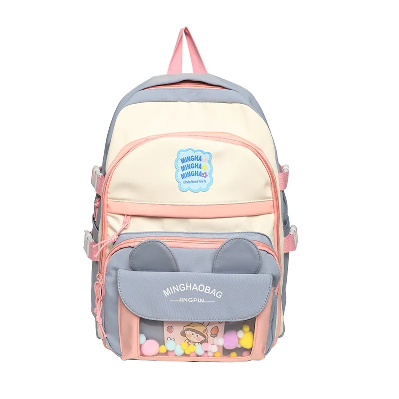Mochila Fofa de Ombro Único e Grande Capacidade, Perfeita para Levar Tudo com Conforto e Estilo no Dia a Dia — foto 1