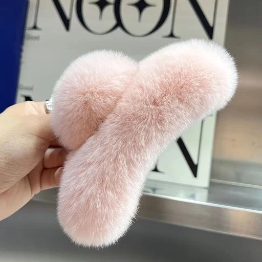 Title 13, Real Rex Rabbit Hair New Cute Plush Headdress H...