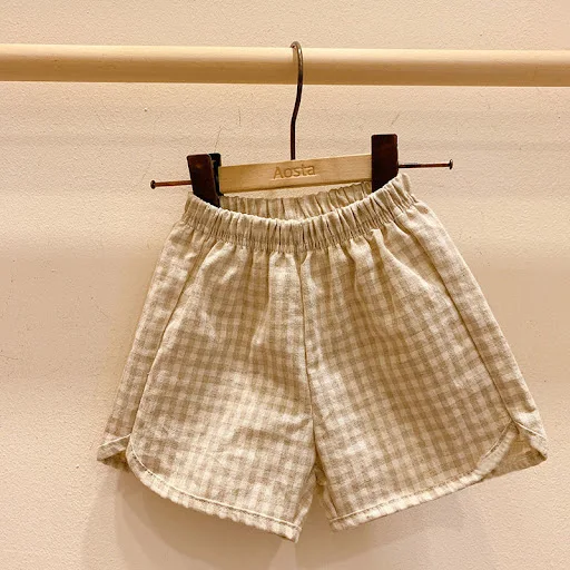 Title 5, Shorts infantis Encore de verão finos, roupa ex...