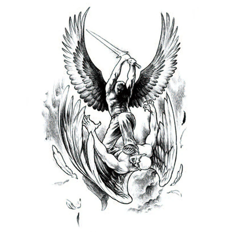 Waterdichte tattoo stickers voor mannen — foto 17
