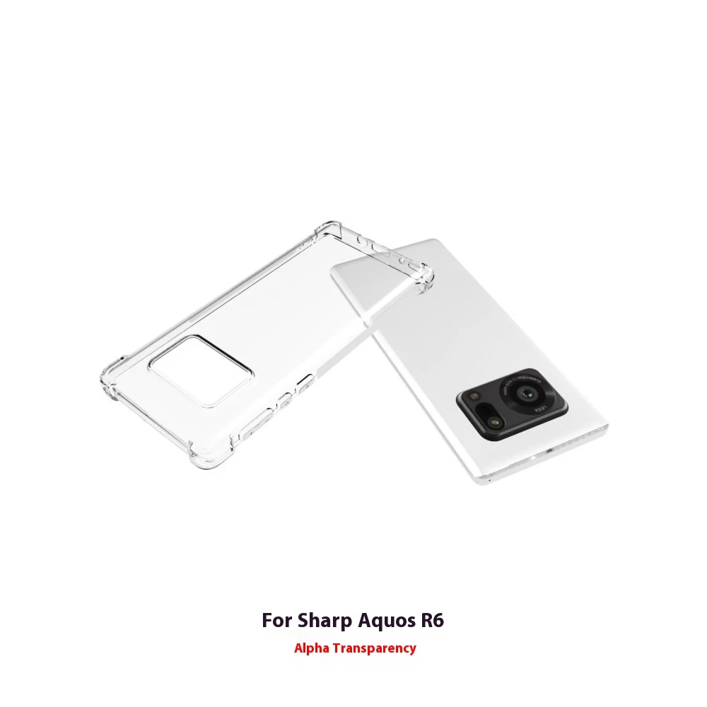 Title 3, Capa transparente para celular com airbag anti-...