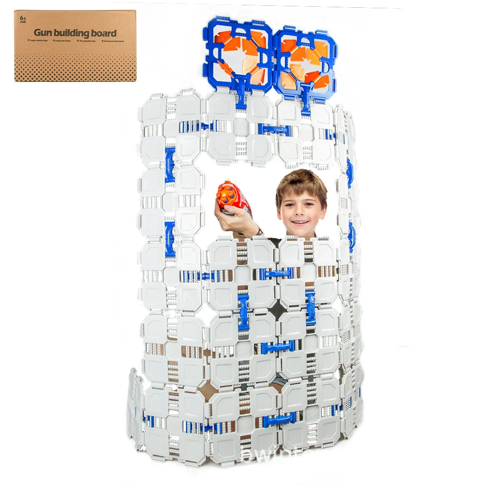 Outdoor Building Board Toy with Building Blocks for creative play, encourages imagination and fun, durable and perfect f — photo 3