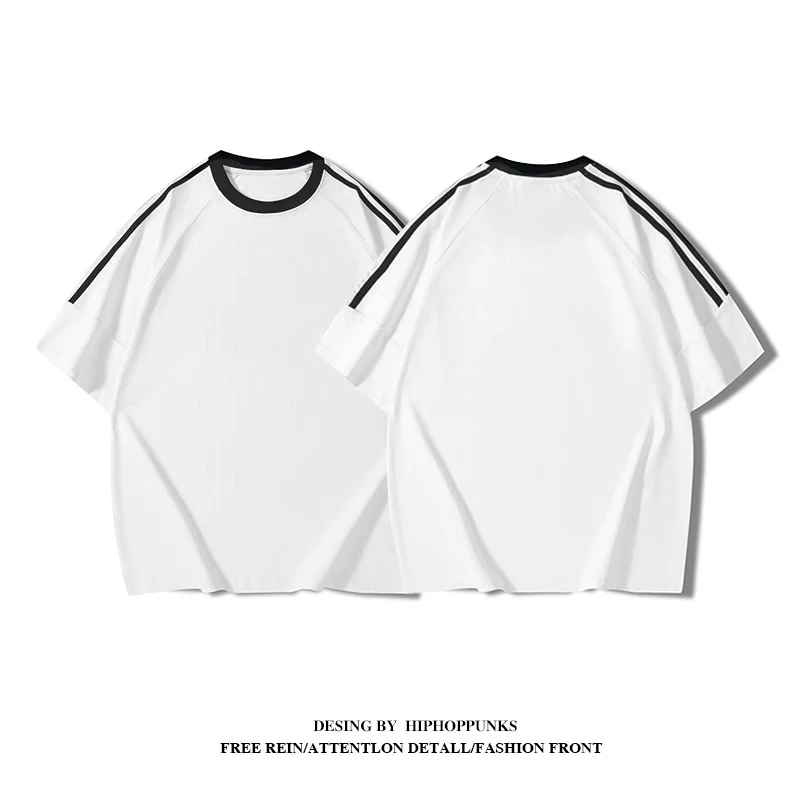 Title 2, Zomer T-shirt met korte mouwen voor studenten R...