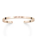 Lettergravure Armband Yuyan Legering Een unieke en gepersonaliseerde armband om je gevoelens stijlvol te uiten. Ideaal als cadeau. — foto 5