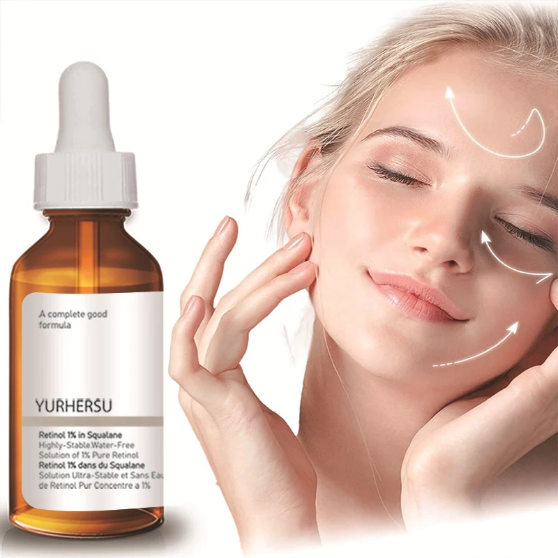 Retinol-Lösung für Feuchtigkeit, Pflege und Ernährung. Für strahlende Haut und jugendliches Aussehen. Tiefenwirksam hydratisierend und nährend. — foto 5