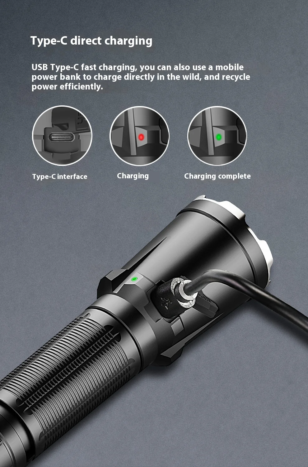 Title 3, Professional Tactical Flashlight XT11GT PRO Str...