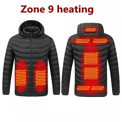 Title 5, Winter Smart Heizjacke Herren aus Baumwolle mit...