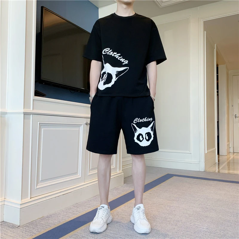 Title 4, Womens plus size short sleeve t-shirt suit. Co...