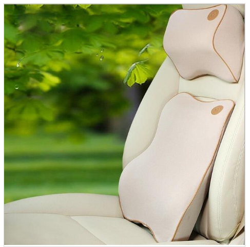 Title 4, Car Memory Foam Cushion Ergonomic Support for B...
