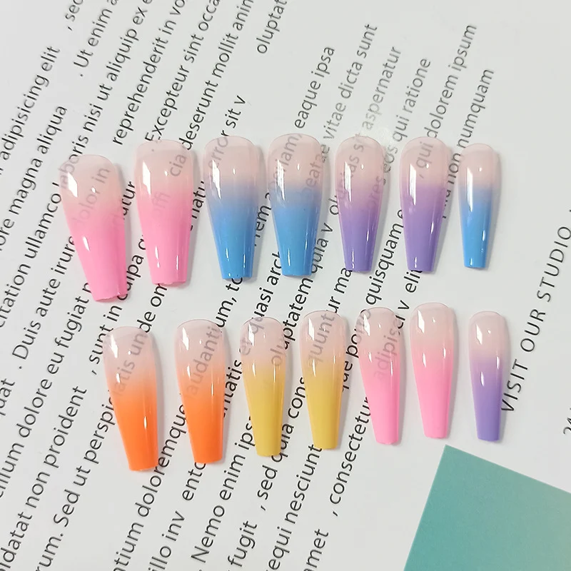 Candy Color Finished Nail Art Achieve vibrant, long-lasting nail designs. Easy to apply, perfect for any occasion. Eleva — photo 7