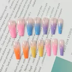 Candy Color Finished Nail Art Achieve vibrant, long-lasting nail designs. Easy to apply, perfect for any occasion. Eleva — photo 7