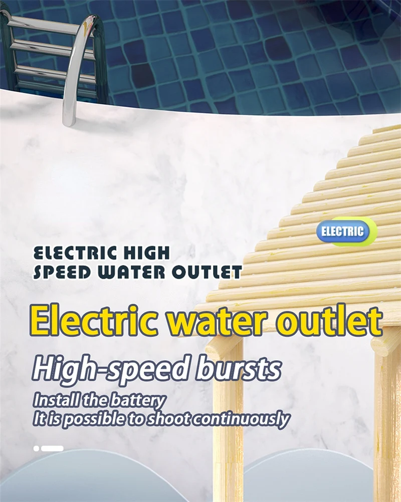 Title 8, Electric Automatic Space Water Gun Water Absorp...