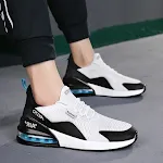 black white