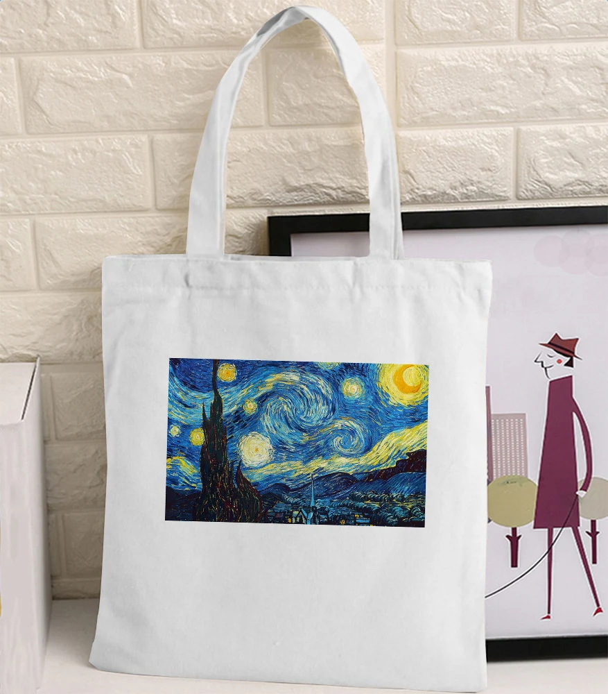 Title 4, Vincent van Gogh Olieverfschilderij Retro Canva...