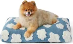 Large Dog Bed Thick Shredded Chopped Foam with Removable Cover. Cute Modern Fuzzy Plush Pet Bed for Indoor Use. — photo 18