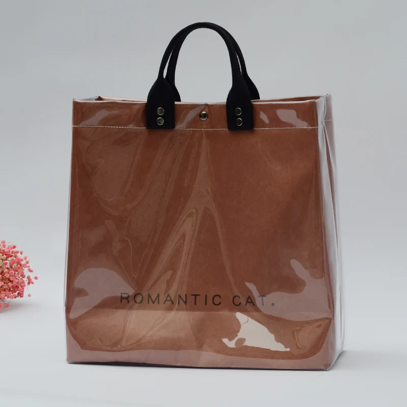 Bolsa Tote Retro Simples com Letras Versátil para Compras. Design charmoso e funcional para suas compras e uso diário. Leve tudo com estilo. — foto 5