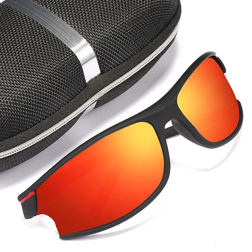Title 5, Herren polarisierte Sport-Sonnenbrille Für klar...