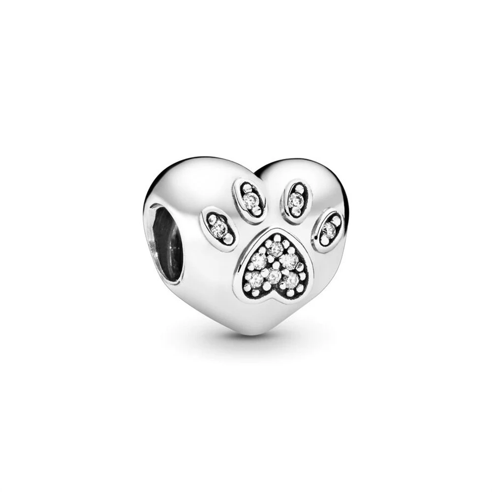 Schattige klauwprint serie kralen holle liefde string dier sieraden diy accessoires — foto 3